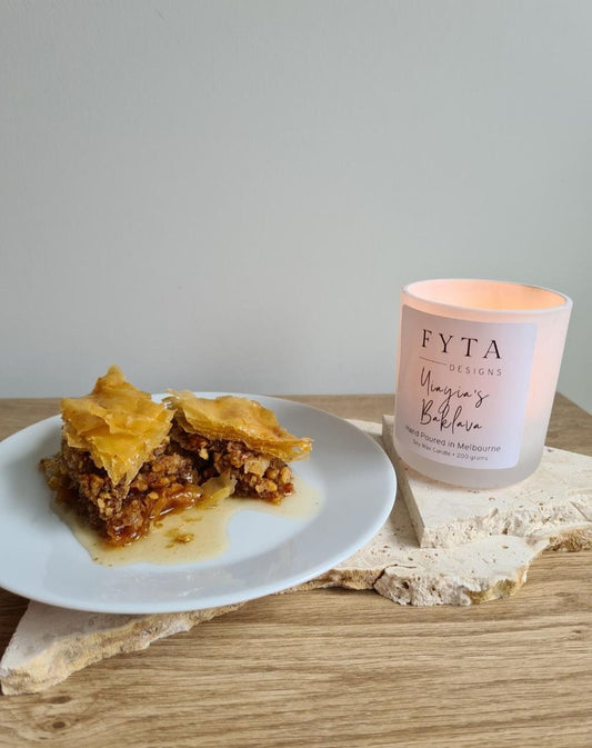 Yiayia's Baklava & Nonna's Fig Tree Candles