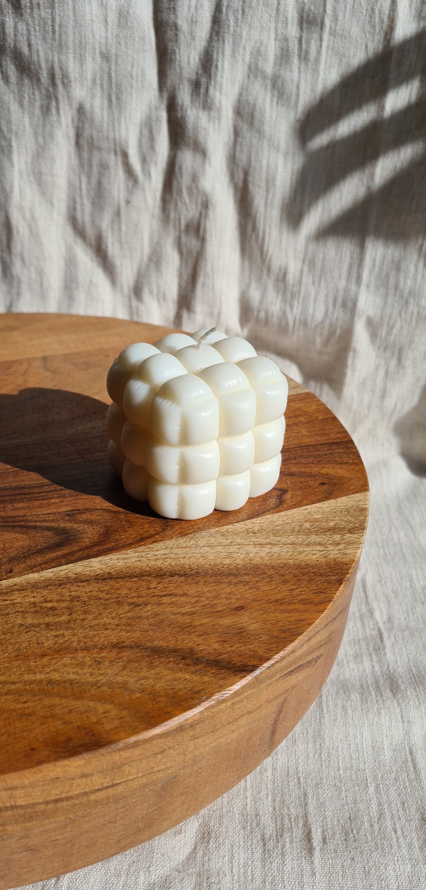 Quilted Bubble Candle