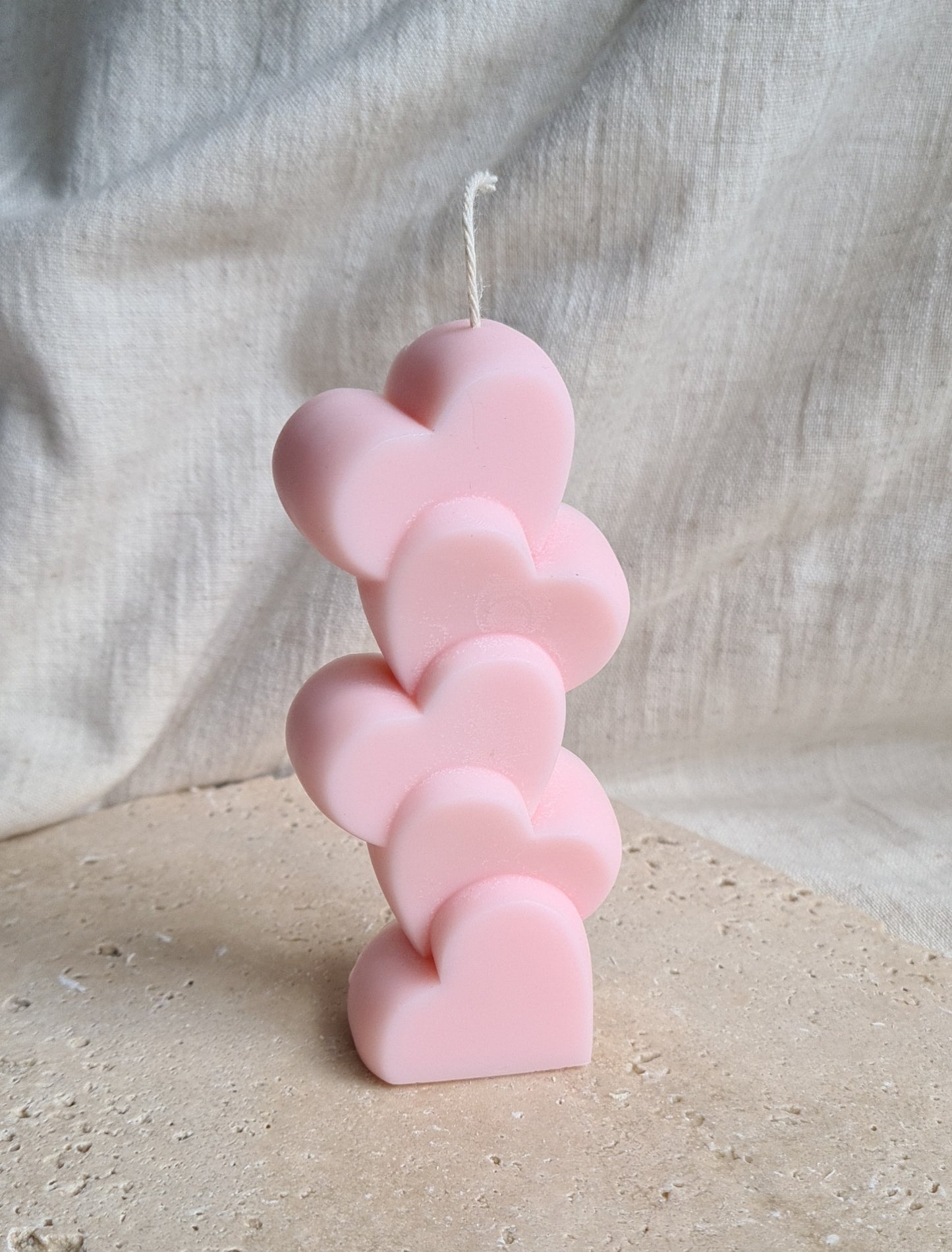 Heart Tower Candle