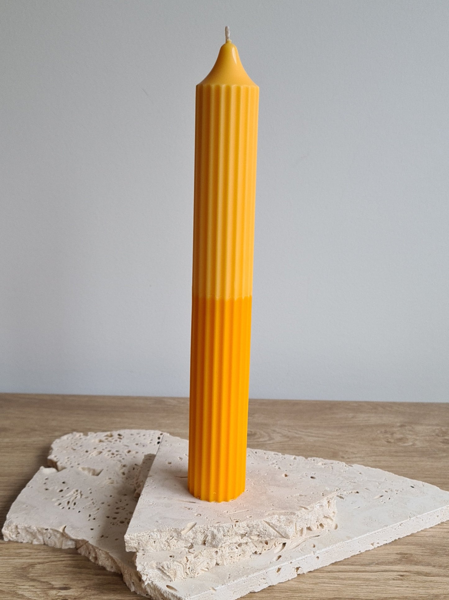 Two Tone Pillar Candles