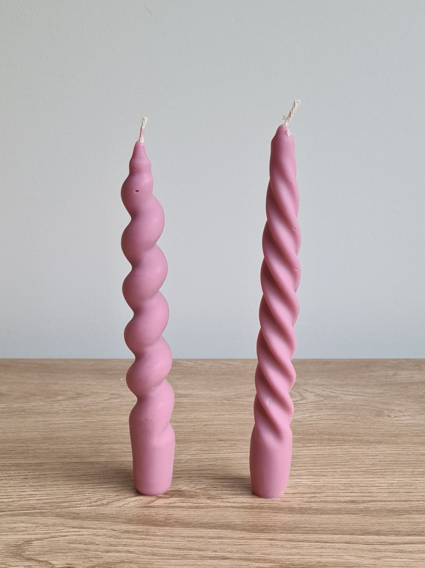 Swirl Pillar Candles