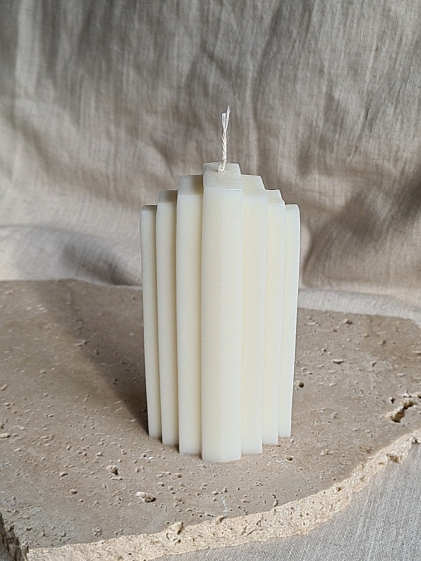 Geo Tower Candle