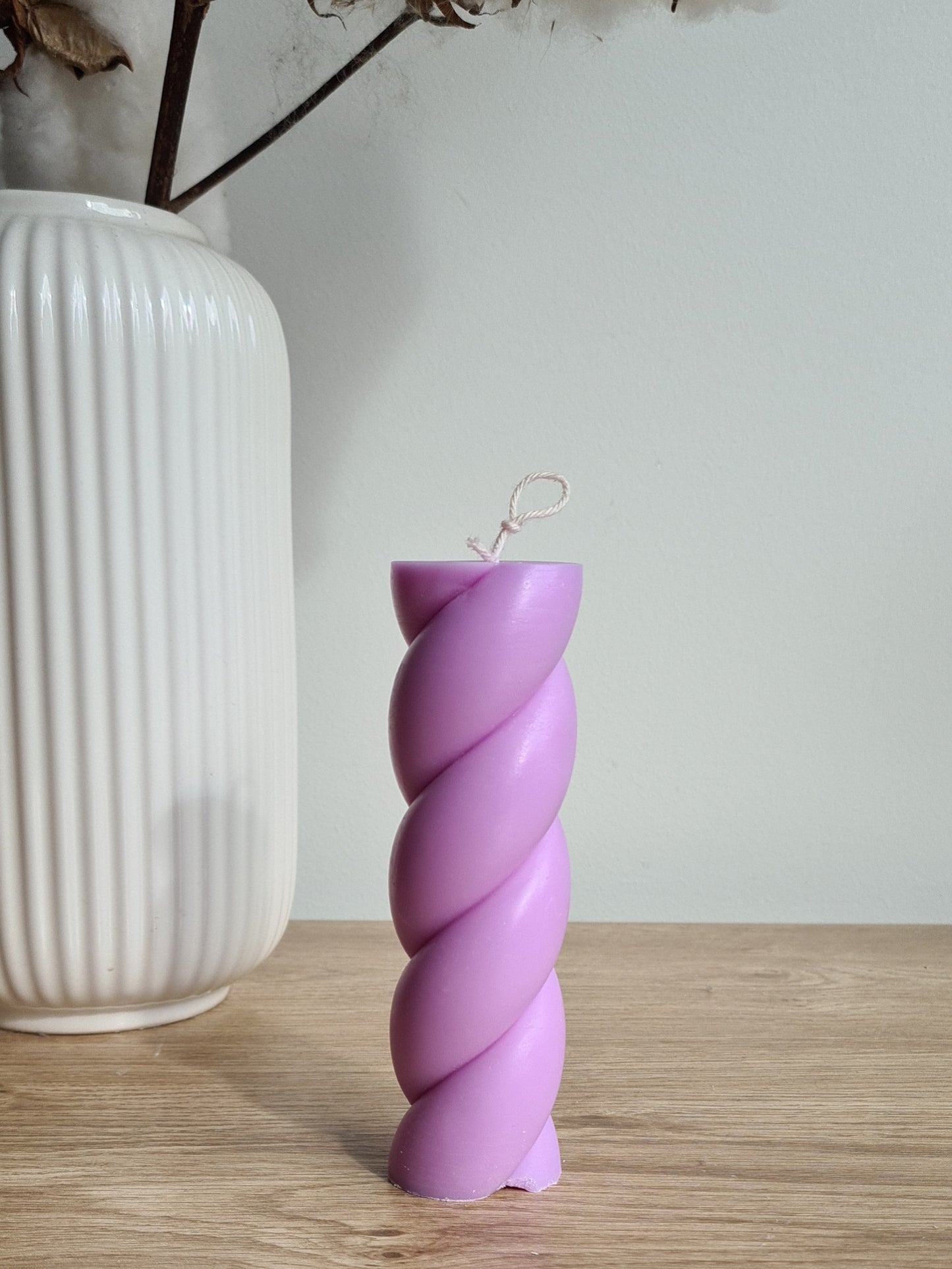 Twist Pillar Candle